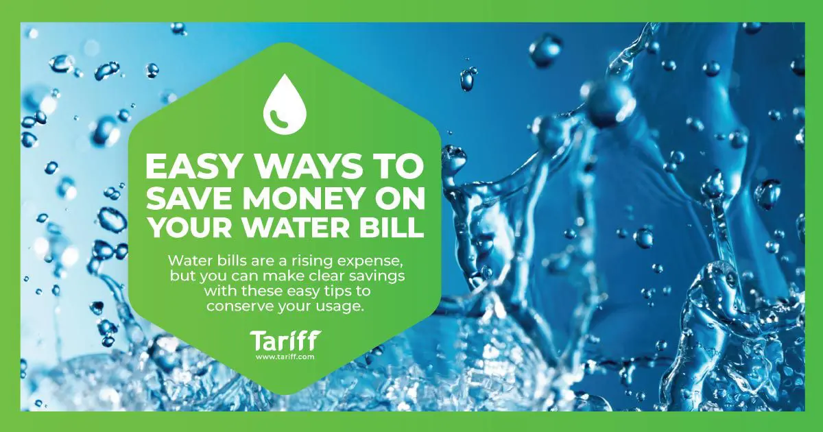 Easy Ways To Save Money On Your Water Bill