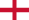 Flag of England featuring a red cross on a white field.