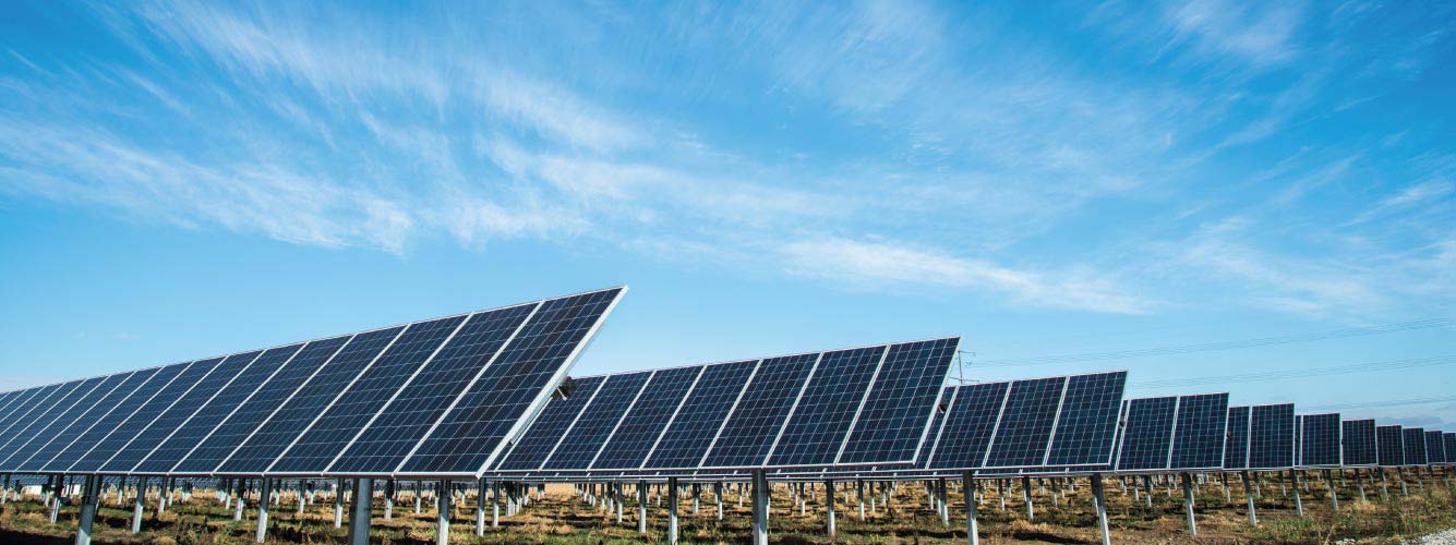 Solar farm energy for business