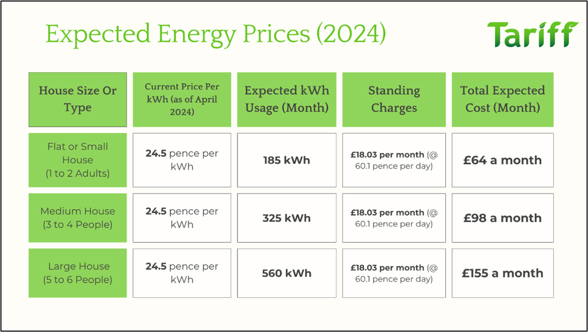 Expected Energy Prices for 2024